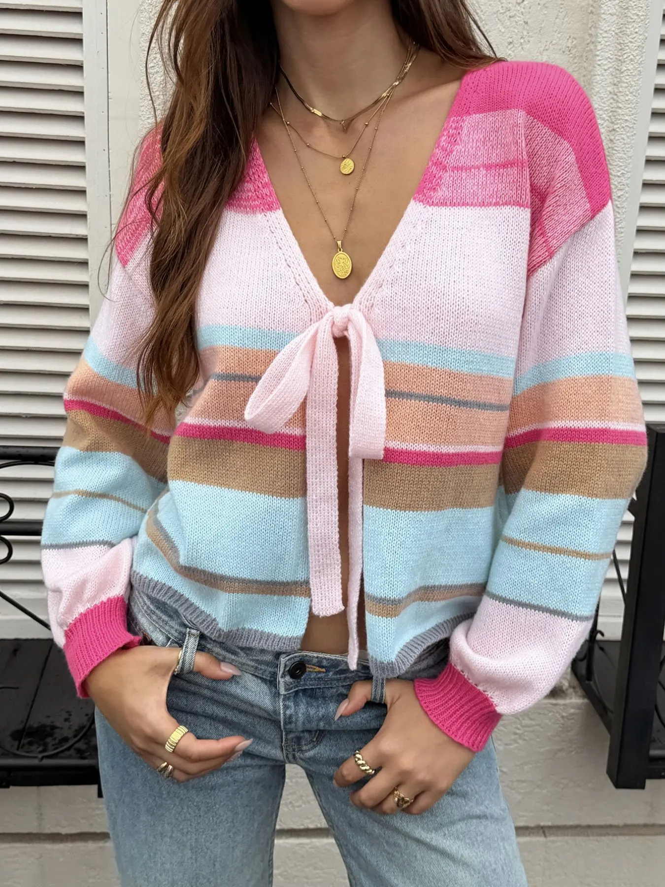 Lemon Button Up Cardigan 7