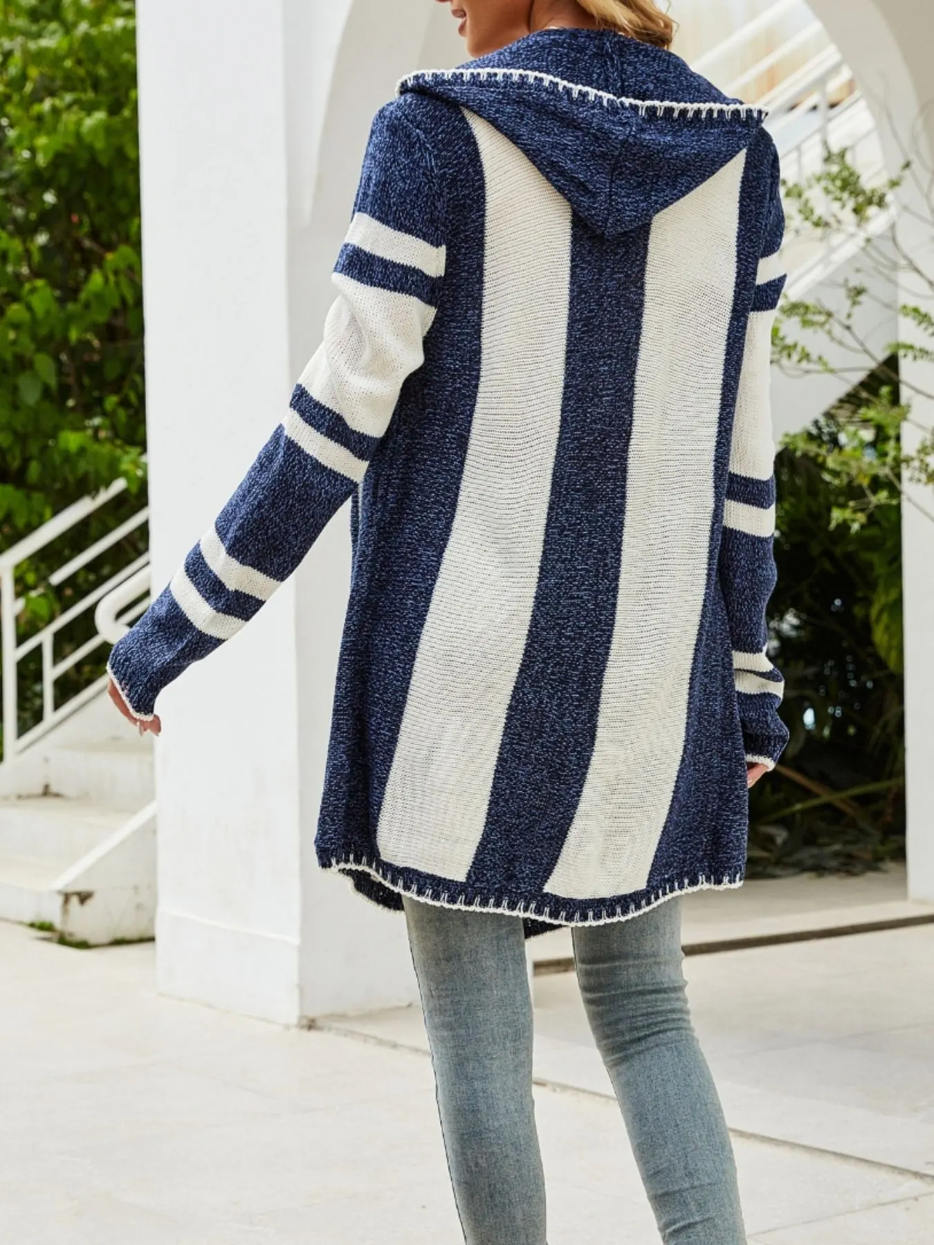 Crochet Knit Raglan Sleeve Sweater 11