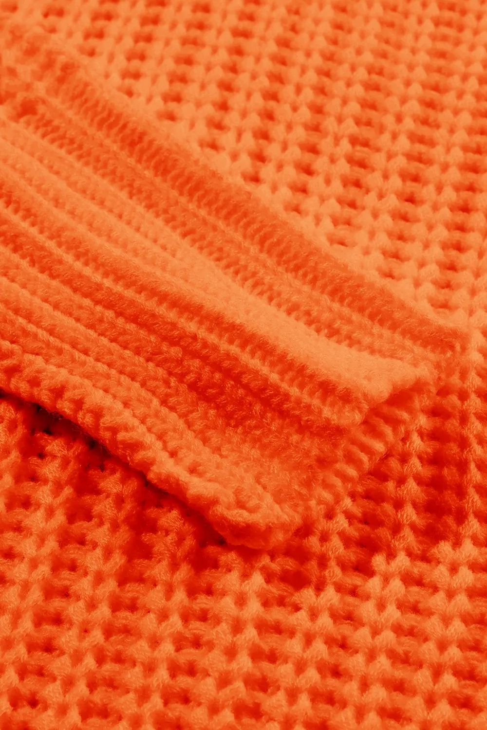 Chunky Knit Dropped Shoulder Sweater 7