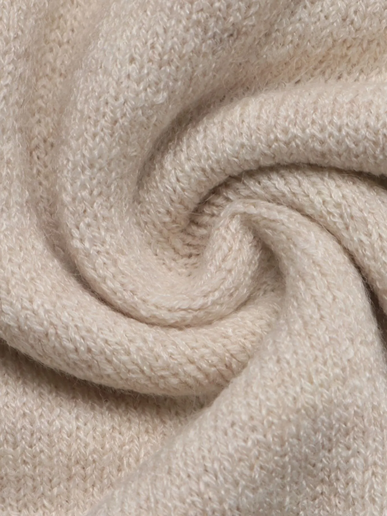 Chunky Knit Dropped Shoulder Sweater 20