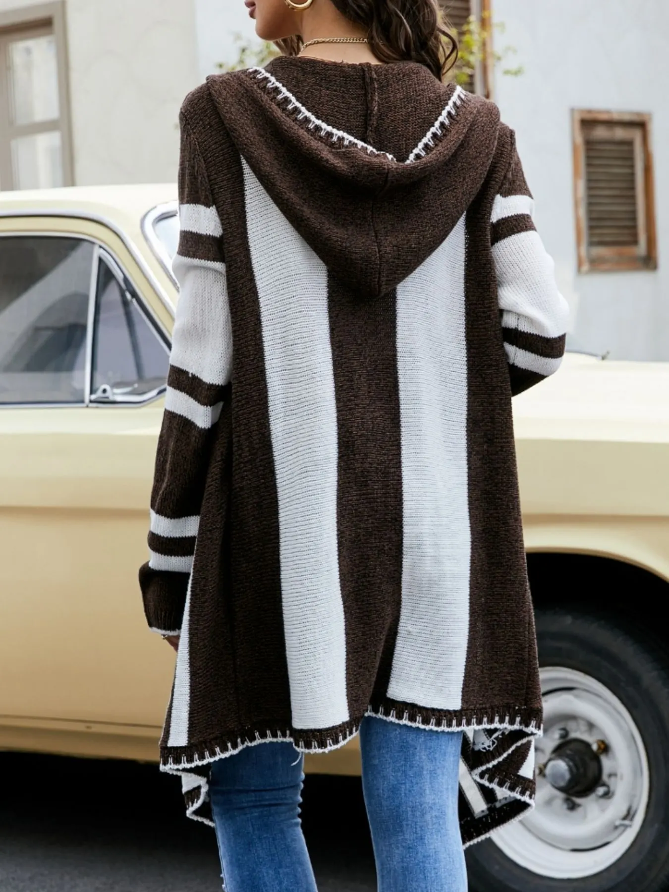 Crochet Knit Raglan Sleeve Sweater 13