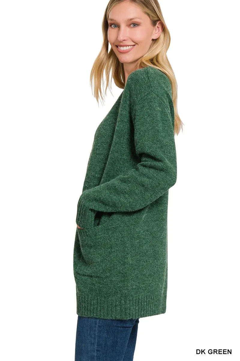 Casual Button-Down Dress with Pockets 16